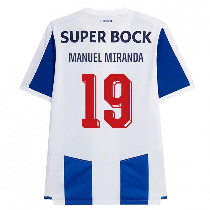 Danxen Damen Manuel Miranda #19 Blau Weiß Rot Heimtrikot Trikot 2026/27 T-Shirt Schweiz