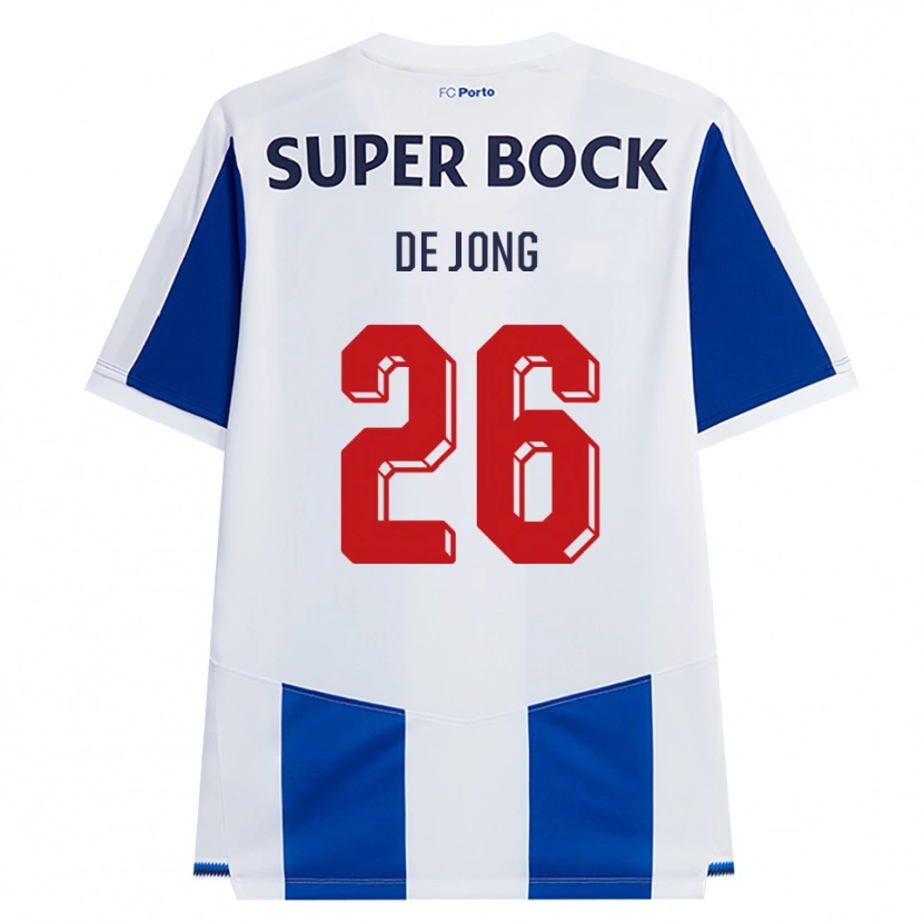 Danxen Damen Luuk De Jong #26 Blau Weiß Rot Heimtrikot Trikot 2026/27 T-Shirt Schweiz