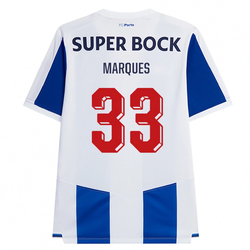 Danxen Damen Bárbara Marques #33 Blau Weiß Rot Heimtrikot Trikot 2026/27 T-Shirt Schweiz