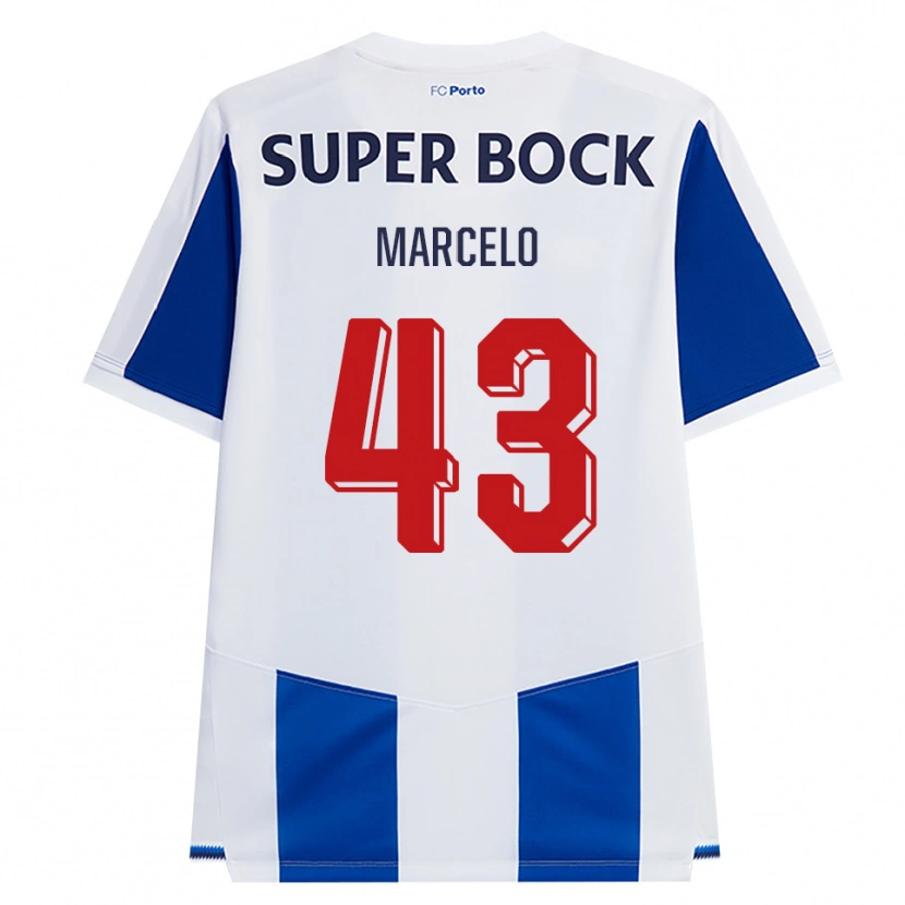 Danxen Damen Joao Marcelo #43 Blau Weiß Rot Heimtrikot Trikot 2026/27 T-Shirt Schweiz