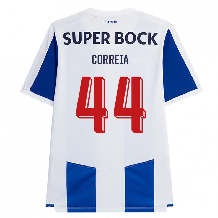 Danxen Damen Romain Correia #44 Blau Weiß Rot Heimtrikot Trikot 2026/27 T-Shirt Schweiz