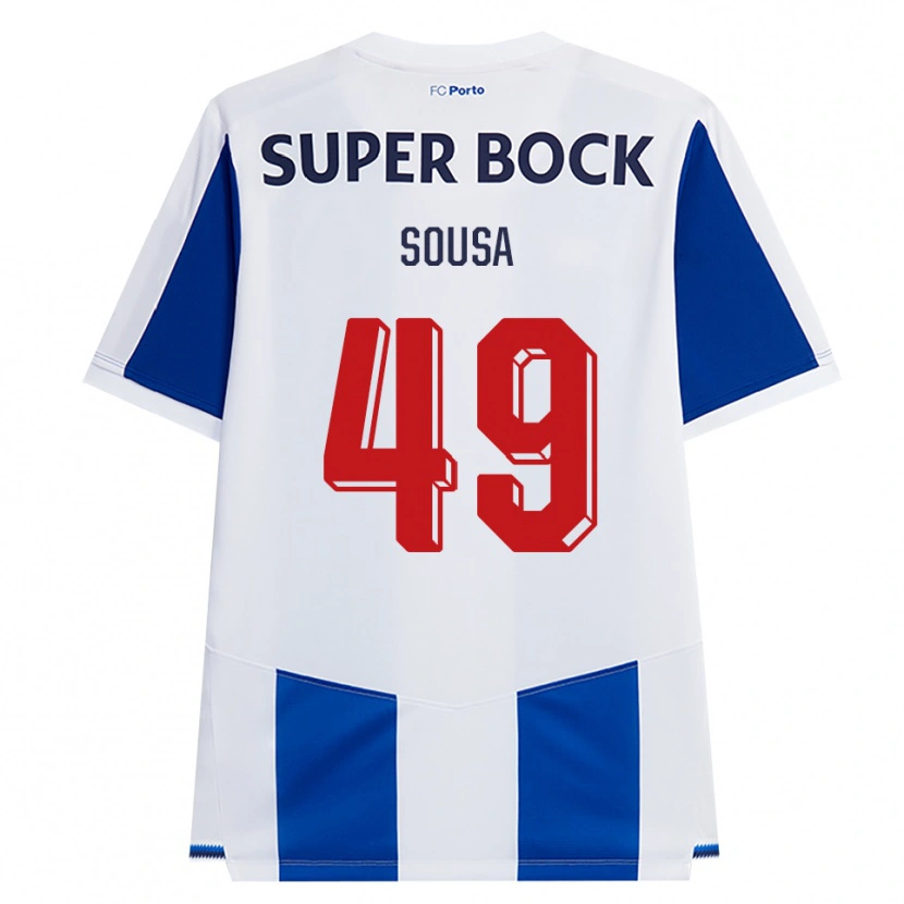 Danxen Damen Gonçalo Sousa #49 Blau Weiß Rot Heimtrikot Trikot 2026/27 T-Shirt Schweiz