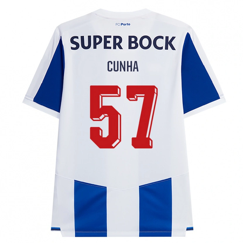 Danxen Damen Duarte Cunha #57 Blau Weiß Rot Heimtrikot Trikot 2026/27 T-Shirt Schweiz