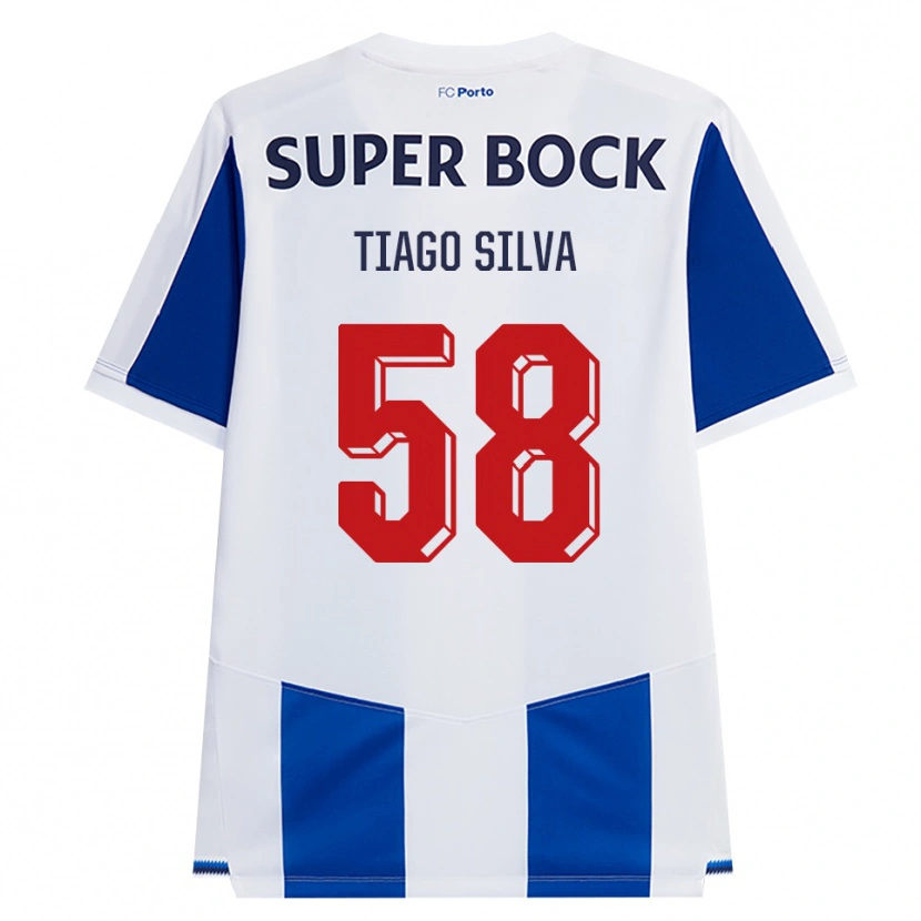 Danxen Damen Tiago Silva #58 Blau Weiß Rot Heimtrikot Trikot 2026/27 T-Shirt Schweiz