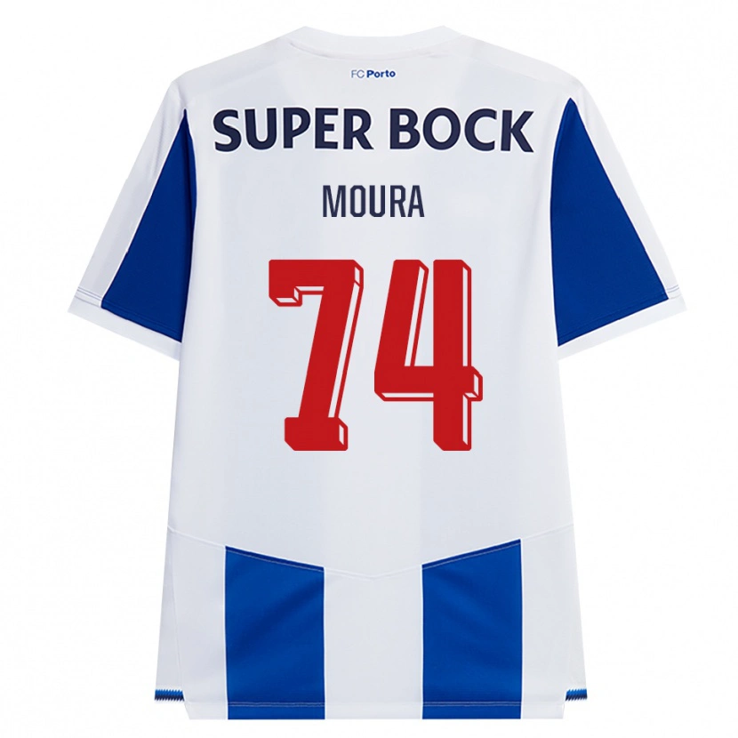 Danxen Damen Francisco Moura #74 Blau Weiß Rot Heimtrikot Trikot 2026/27 T-Shirt Schweiz