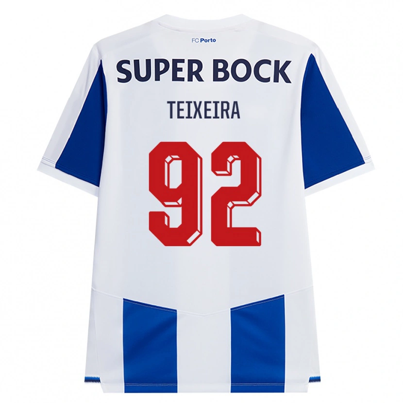 Danxen Damen João Teixeira #92 Blau Weiß Rot Heimtrikot Trikot 2026/27 T-Shirt Schweiz