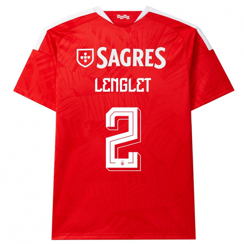 Danxen Damen Clément Lenglet #2 Rot Weiß Gelb Heimtrikot Trikot 2026/27 T-Shirt Schweiz