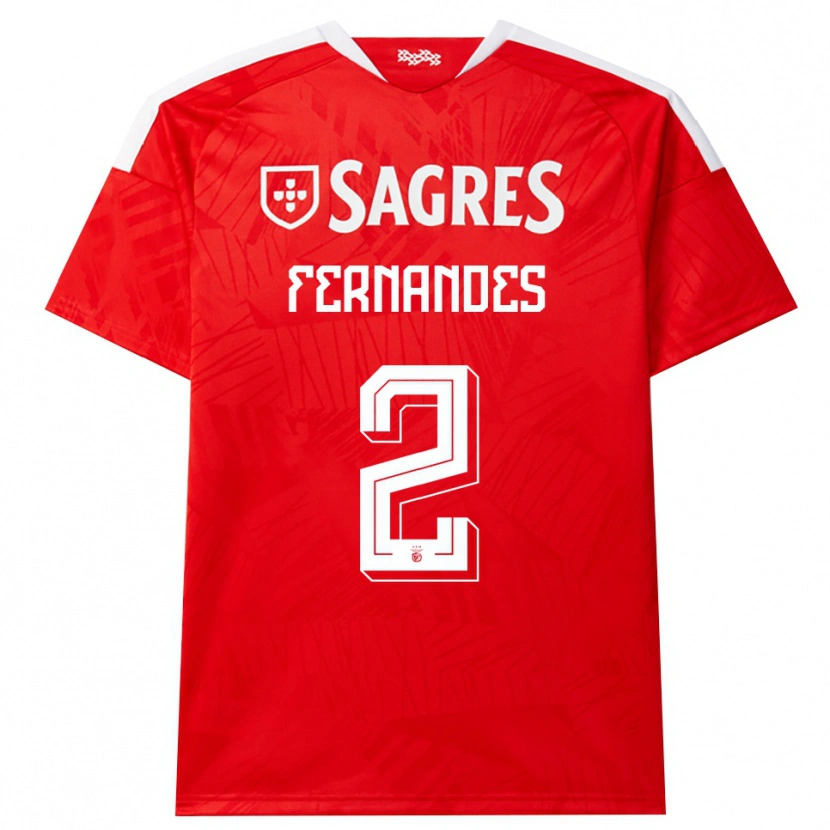 Danxen Damen Ricardo Fernandes #2 Rot Weiß Gelb Heimtrikot Trikot 2026/27 T-Shirt Schweiz