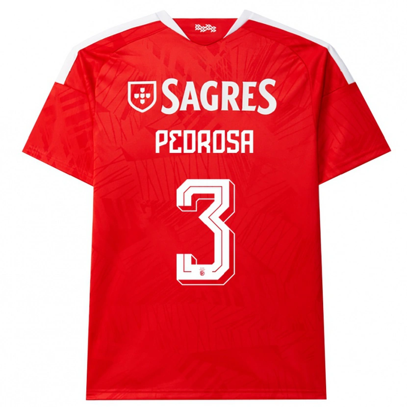 Danxen Damen Tomás Pedrosa #3 Rot Weiß Gelb Heimtrikot Trikot 2026/27 T-Shirt Schweiz