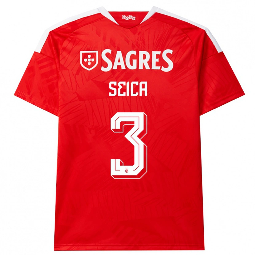Danxen Damen Ana Seica #3 Rot Weiß Gelb Heimtrikot Trikot 2026/27 T-Shirt Schweiz