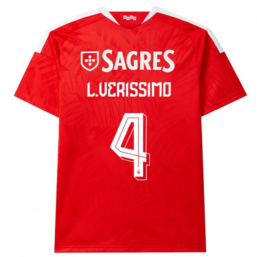 Danxen Damen Lucas Verissimo #4 Rot Weiß Gelb Heimtrikot Trikot 2026/27 T-Shirt Schweiz