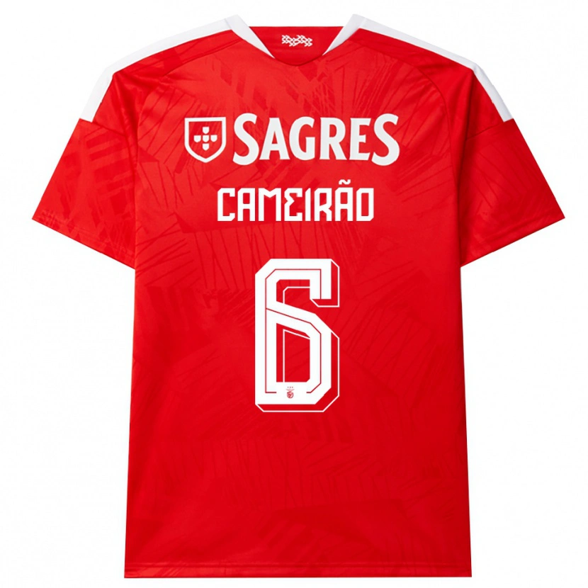 Danxen Damen Beatriz Cameirão #6 Rot Weiß Gelb Heimtrikot Trikot 2026/27 T-Shirt Schweiz