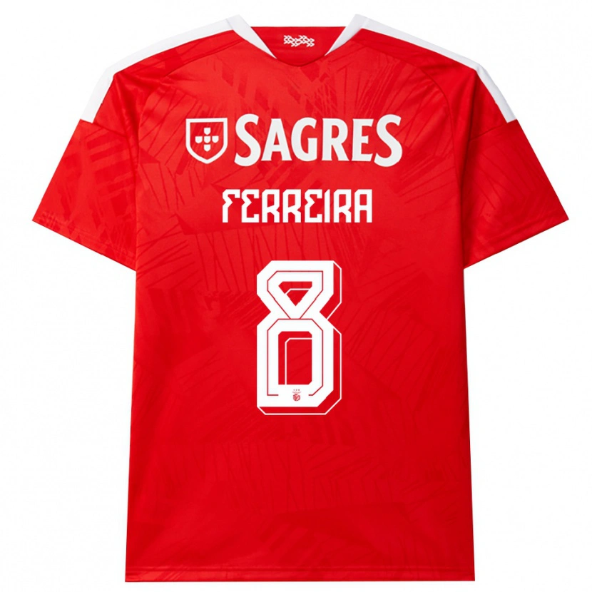 Danxen Damen Isaac Ferreira #8 Rot Weiß Gelb Heimtrikot Trikot 2026/27 T-Shirt Schweiz