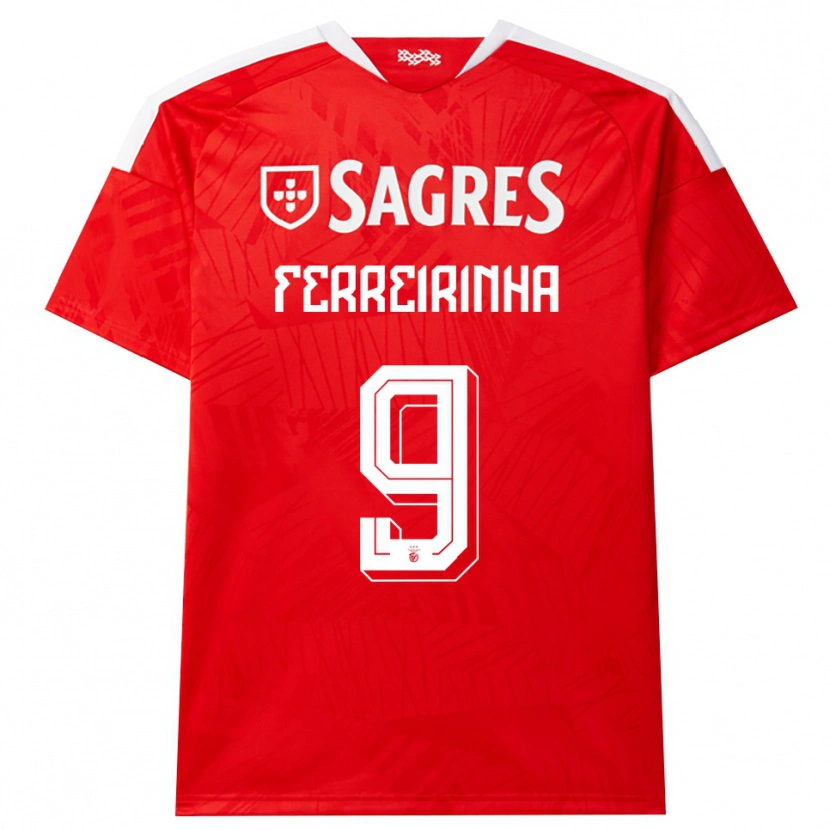 Danxen Damen Afonso Ferreirinha #9 Rot Weiß Gelb Heimtrikot Trikot 2026/27 T-Shirt Schweiz
