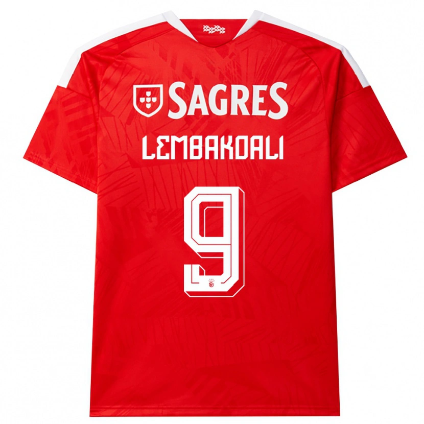 Danxen Damen Alan Lembakoali #9 Rot Weiß Gelb Heimtrikot Trikot 2026/27 T-Shirt Schweiz