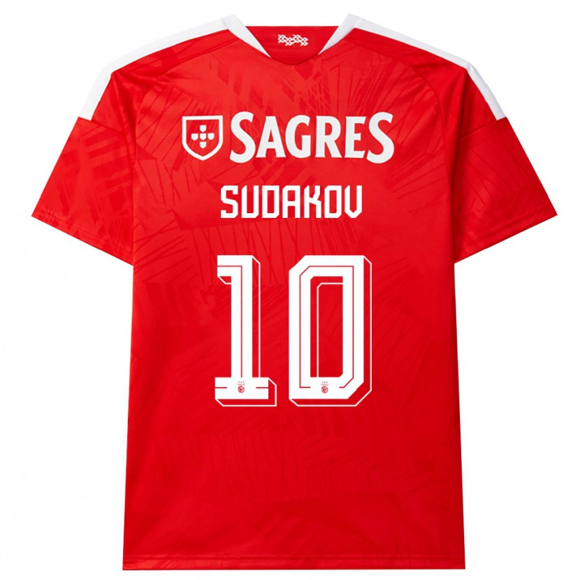 Danxen Damen Georgiy Sudakov #10 Rot Weiß Gelb Heimtrikot Trikot 2026/27 T-Shirt Schweiz