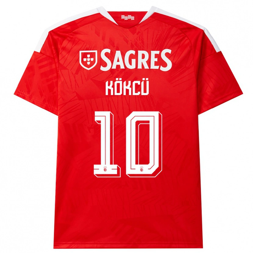 Danxen Damen Orkun Kokcu #10 Rot Weiß Gelb Heimtrikot Trikot 2026/27 T-Shirt Schweiz