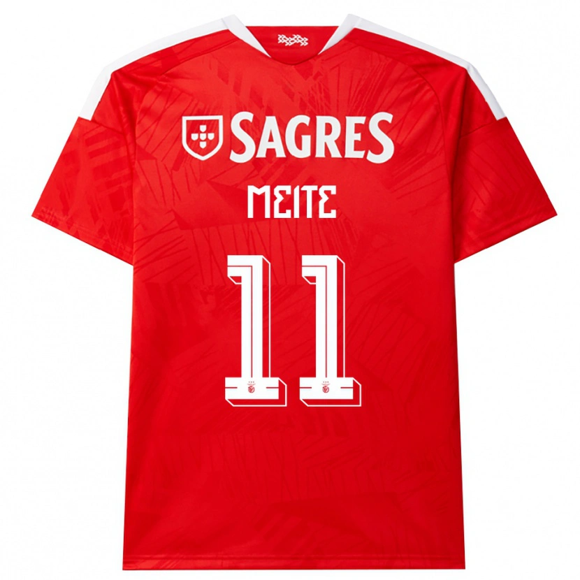 Danxen Damen Soualiho Meite #11 Rot Weiß Gelb Heimtrikot Trikot 2026/27 T-Shirt Schweiz