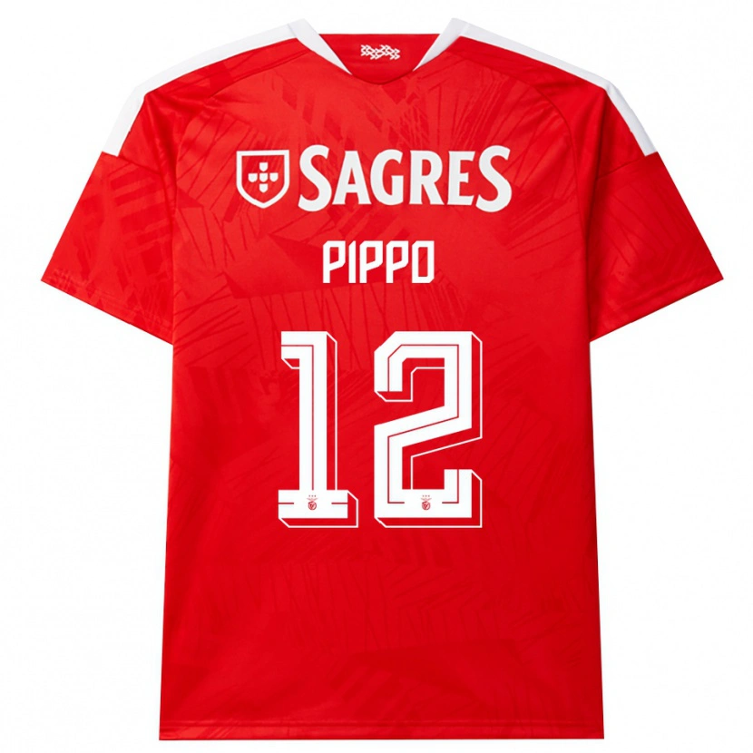 Danxen Damen Pippo #12 Rot Weiß Gelb Heimtrikot Trikot 2026/27 T-Shirt Schweiz