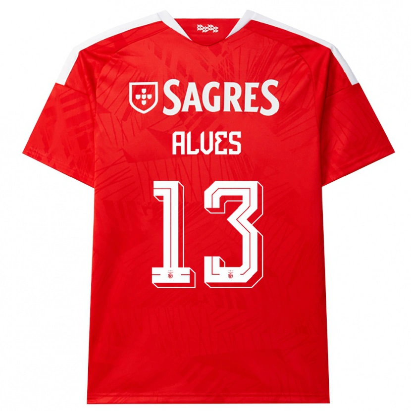 Danxen Damen Lucia Alves #13 Rot Weiß Gelb Heimtrikot Trikot 2026/27 T-Shirt Schweiz