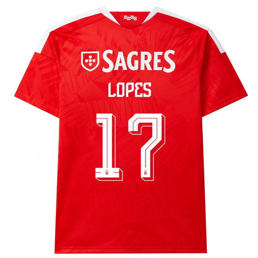 Danxen Damen Simão Lopes #17 Rot Weiß Gelb Heimtrikot Trikot 2026/27 T-Shirt Schweiz