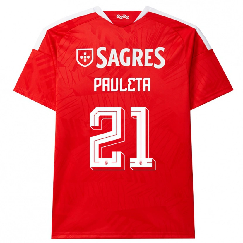 Danxen Damen Pauleta #21 Rot Weiß Gelb Heimtrikot Trikot 2026/27 T-Shirt Schweiz
