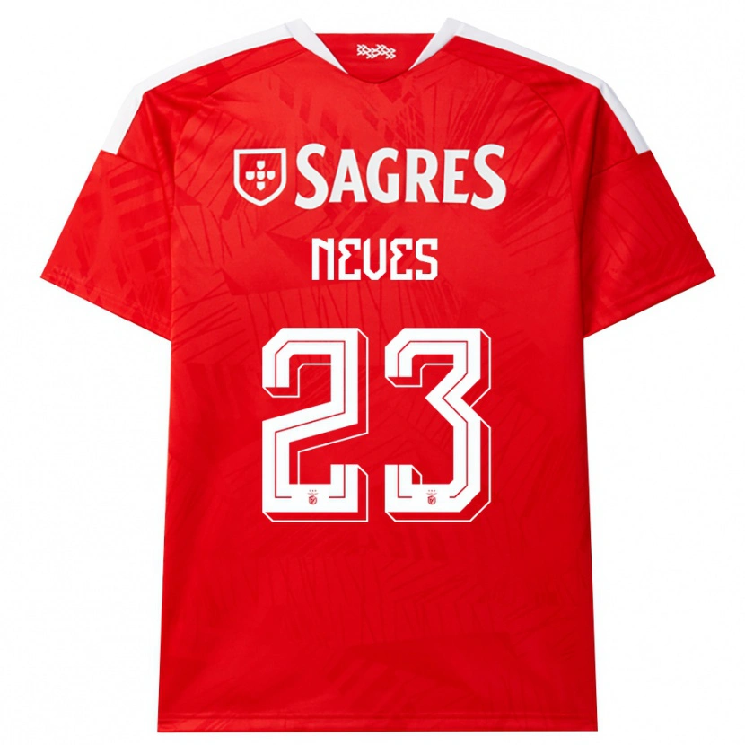 Danxen Damen Tiago Neves #23 Rot Weiß Gelb Heimtrikot Trikot 2026/27 T-Shirt Schweiz