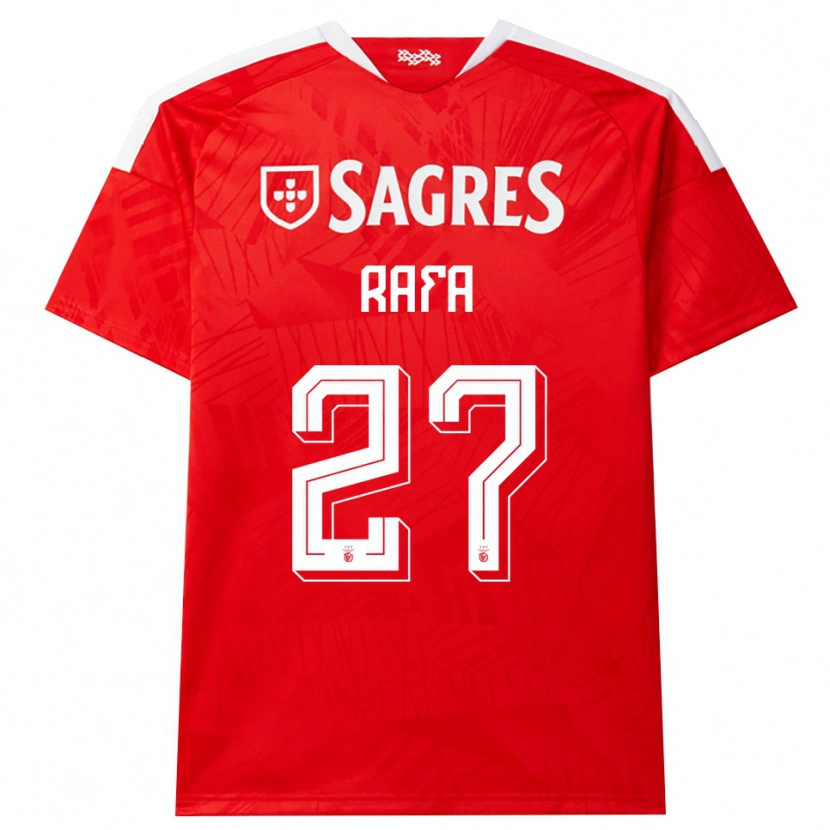 Danxen Damen Rafa Silva #27 Rot Weiß Gelb Heimtrikot Trikot 2026/27 T-Shirt Schweiz