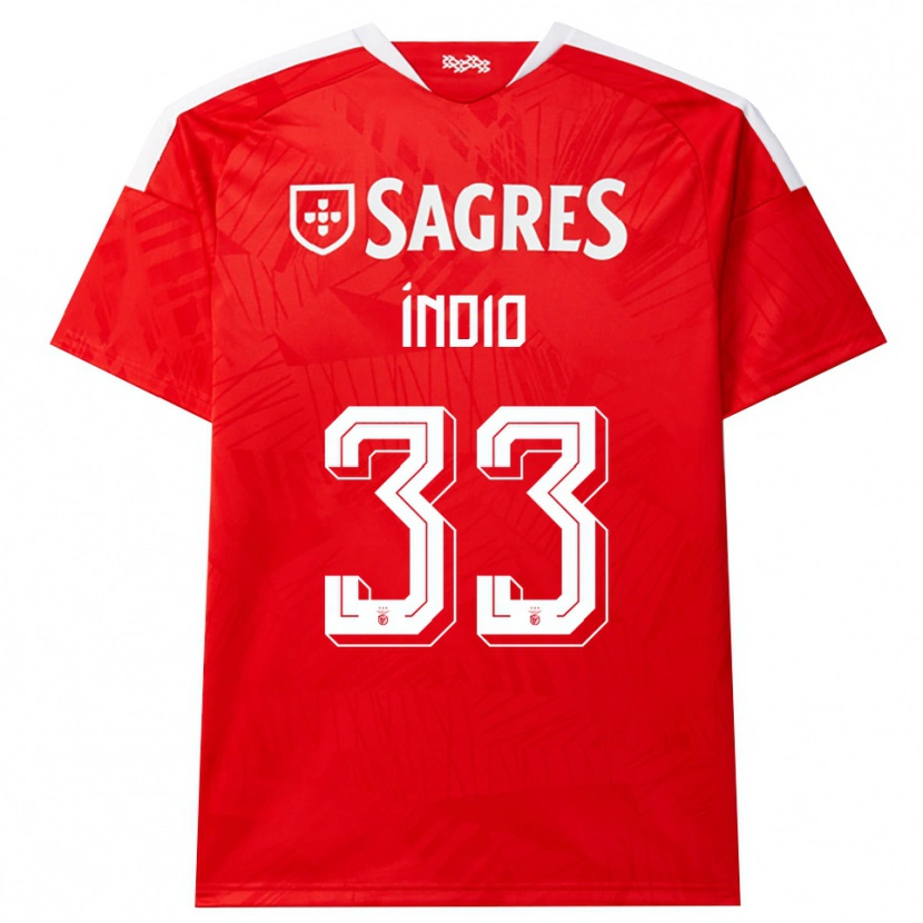 Danxen Damen Gabriel Índio #33 Rot Weiß Gelb Heimtrikot Trikot 2026/27 T-Shirt Schweiz