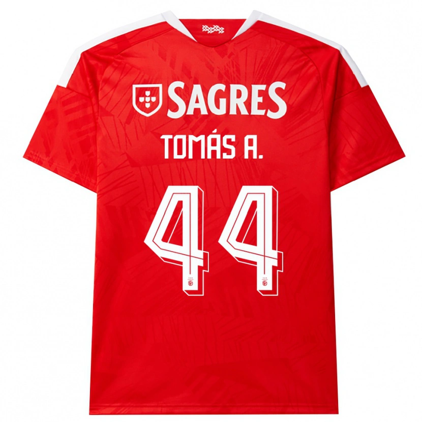 Danxen Damen Tomás Araújo #44 Rot Weiß Gelb Heimtrikot Trikot 2026/27 T-Shirt Schweiz