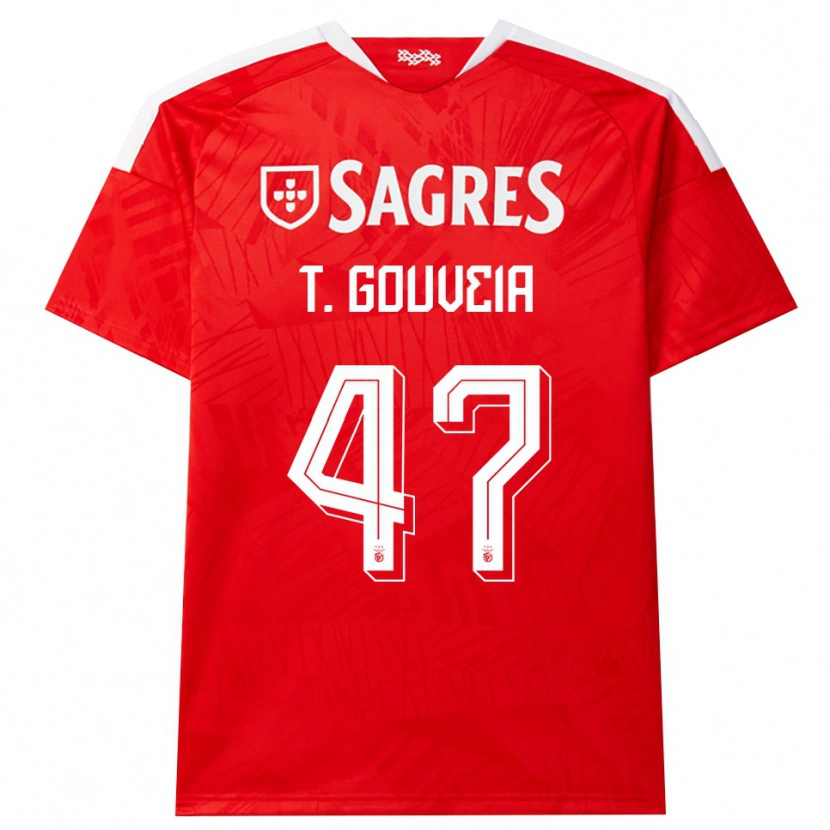 Danxen Damen Tiago Gouveia #47 Rot Weiß Gelb Heimtrikot Trikot 2026/27 T-Shirt Schweiz