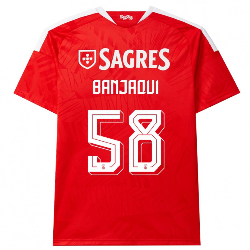 Danxen Damen Daniel Banjaqui #58 Rot Weiß Gelb Heimtrikot Trikot 2026/27 T-Shirt Schweiz