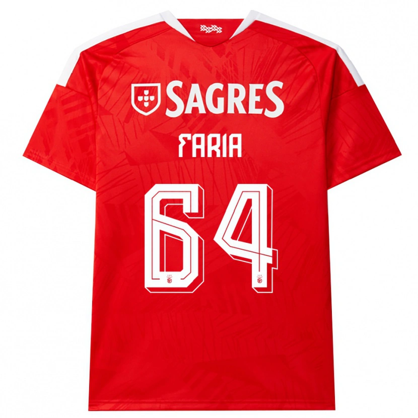 Danxen Damen Hugo Faria #64 Rot Weiß Gelb Heimtrikot Trikot 2026/27 T-Shirt Schweiz