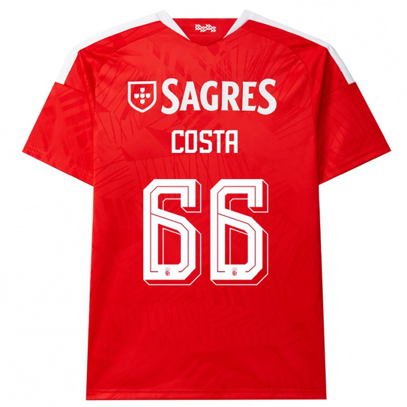 Danxen Damen Rute Costa #66 Rot Weiß Gelb Heimtrikot Trikot 2026/27 T-Shirt Schweiz