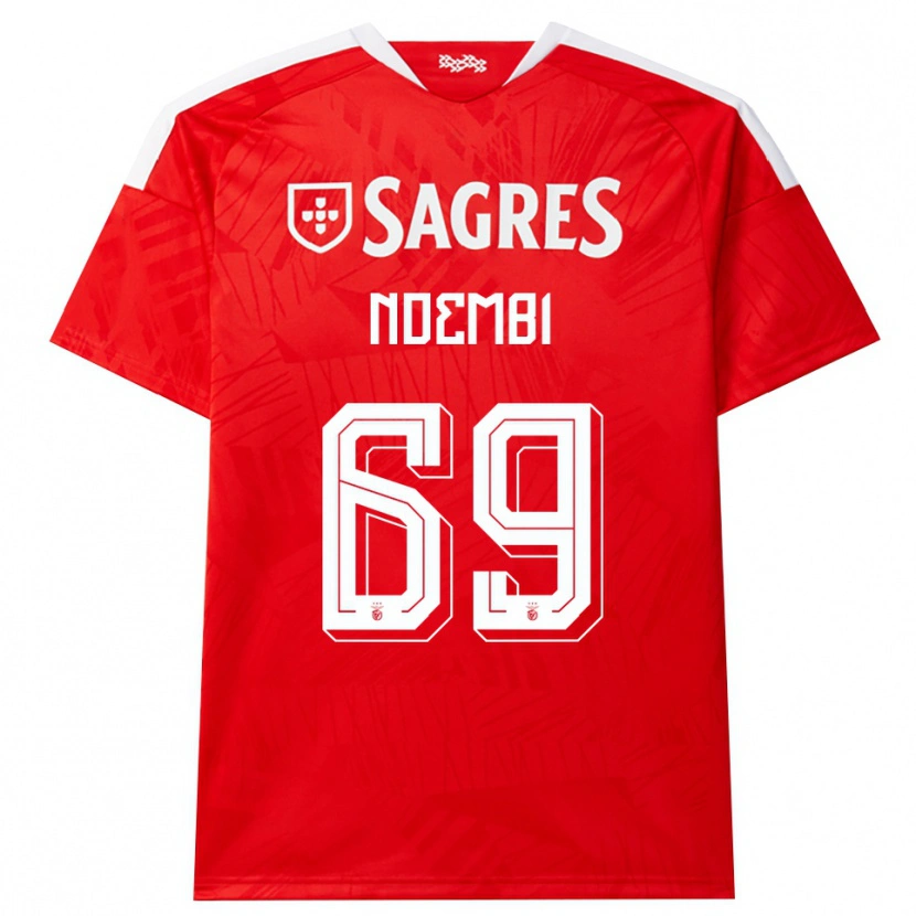 Danxen Damen Michée Ndembi #69 Rot Weiß Gelb Heimtrikot Trikot 2026/27 T-Shirt Schweiz