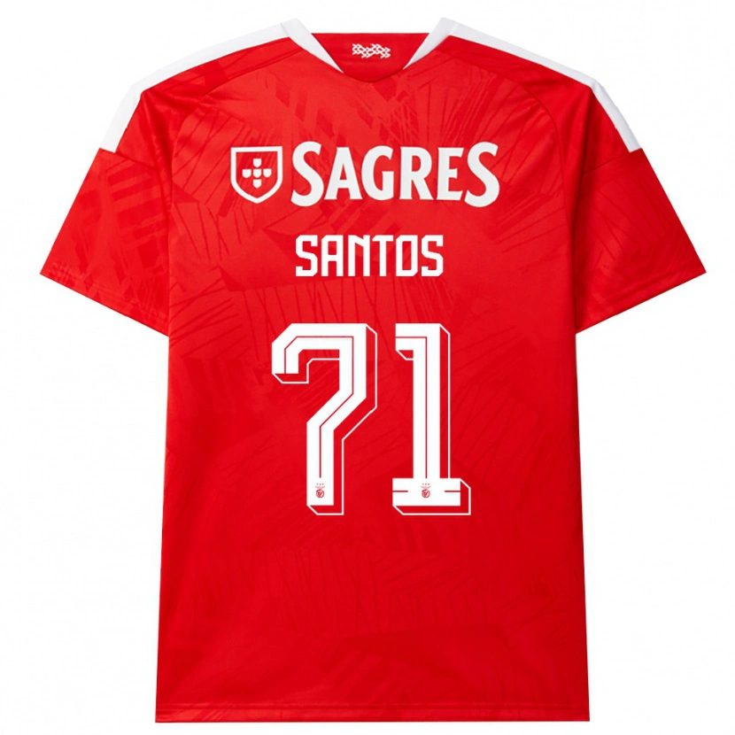 Danxen Damen Leandro Santos #71 Rot Weiß Gelb Heimtrikot Trikot 2026/27 T-Shirt Schweiz