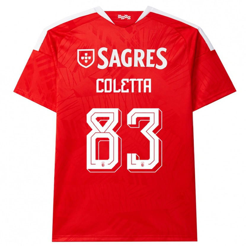 Danxen Damen Federico Coletta #83 Rot Weiß Gelb Heimtrikot Trikot 2026/27 T-Shirt Schweiz
