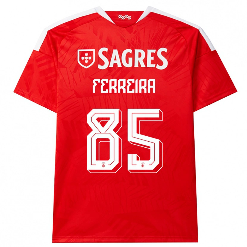 Danxen Damen Martim Ferreira #85 Rot Weiß Gelb Heimtrikot Trikot 2026/27 T-Shirt Schweiz