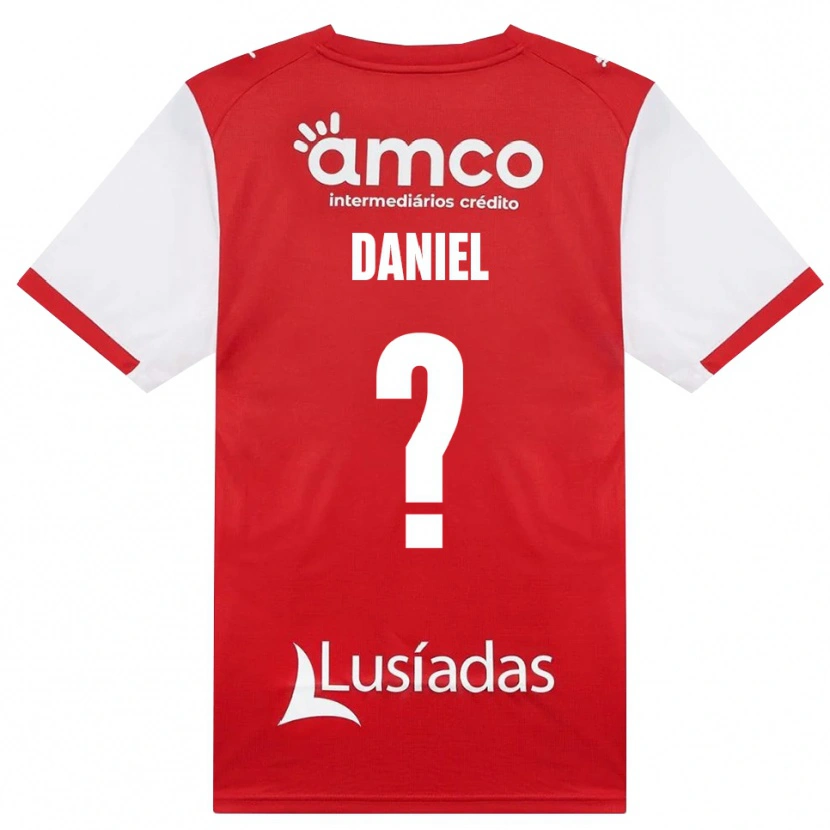 Danxen Damen Paulo Daniel #0 Weiß Rot Schwarz Heimtrikot Trikot 2026/27 T-Shirt Schweiz