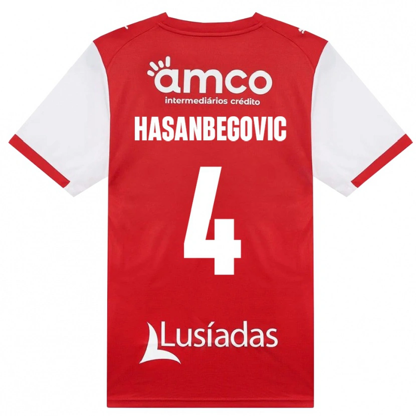 Danxen Damen Melisa Hasanbegović #4 Weiß Rot Schwarz Heimtrikot Trikot 2026/27 T-Shirt Schweiz
