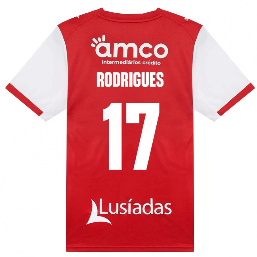 Danxen Damen Tânia Rodrigues #17 Weiß Rot Schwarz Heimtrikot Trikot 2026/27 T-Shirt Schweiz