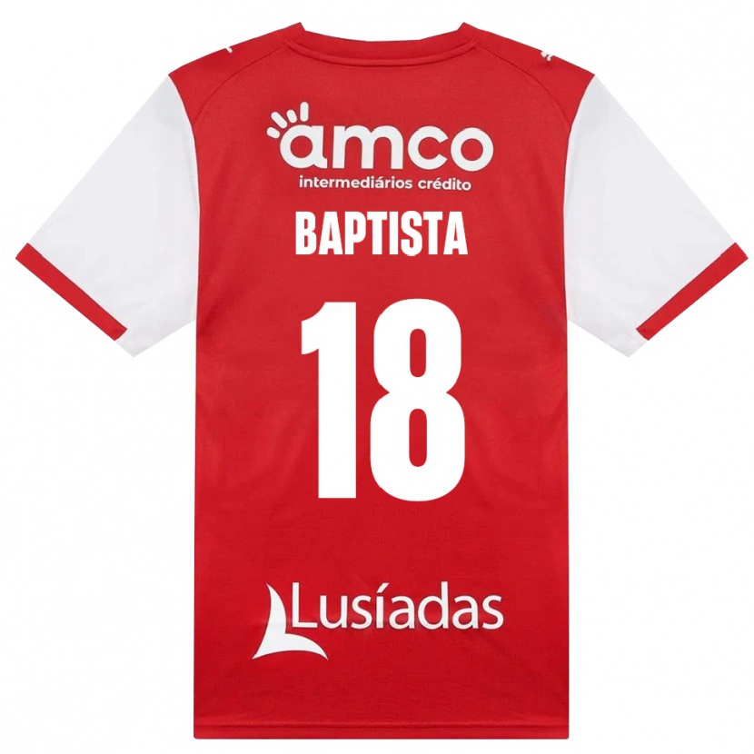 Danxen Damen Tiago Baptista #18 Weiß Rot Schwarz Heimtrikot Trikot 2026/27 T-Shirt Schweiz