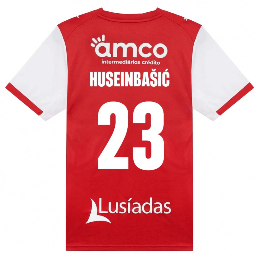 Danxen Damen Denis Huseinbasic #23 Weiß Rot Schwarz Heimtrikot Trikot 2026/27 T-Shirt Schweiz