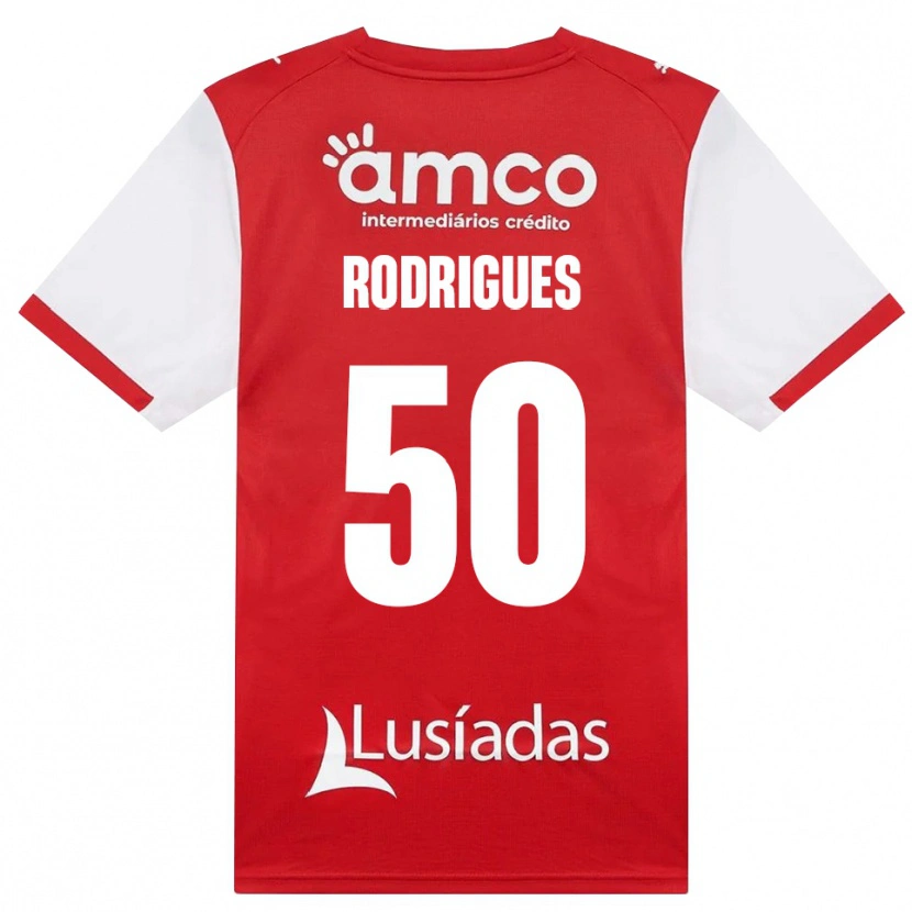Danxen Damen Diego Rodrigues #50 Weiß Rot Schwarz Heimtrikot Trikot 2026/27 T-Shirt Schweiz