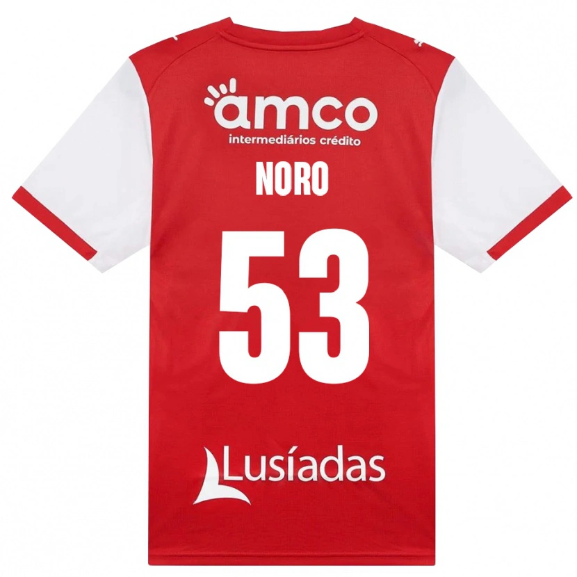 Danxen Damen Jonatás Noro #53 Weiß Rot Schwarz Heimtrikot Trikot 2026/27 T-Shirt Schweiz