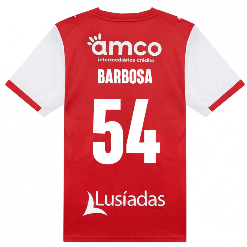 Danxen Damen Gui Barbosa #54 Weiß Rot Schwarz Heimtrikot Trikot 2026/27 T-Shirt Schweiz