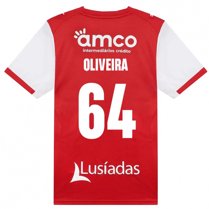 Danxen Damen Lucas Oliveira #64 Weiß Rot Schwarz Heimtrikot Trikot 2026/27 T-Shirt Schweiz