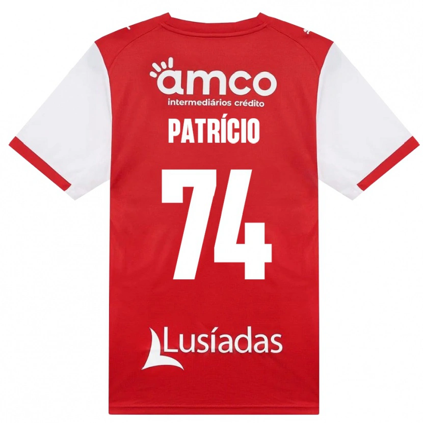 Danxen Damen Nuno Patrício #74 Weiß Rot Schwarz Heimtrikot Trikot 2026/27 T-Shirt Schweiz