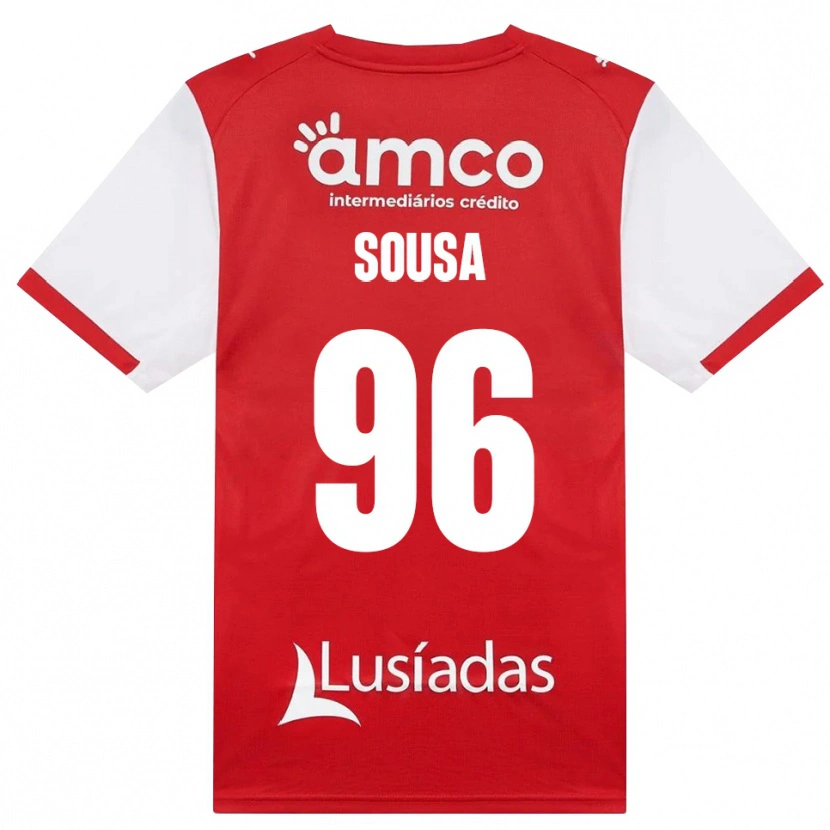 Danxen Damen Afonso Dias Sousa #96 Weiß Rot Schwarz Heimtrikot Trikot 2026/27 T-Shirt Schweiz