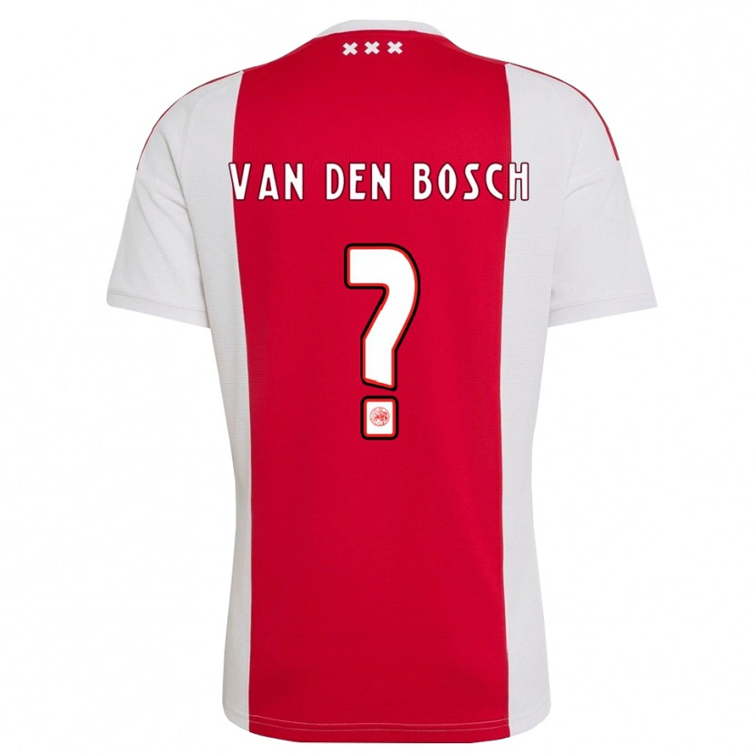 Danxen Damen Frederico Van Den Bosch #0 Rot Weiß Gelb Heimtrikot Trikot 2026/27 T-Shirt Schweiz